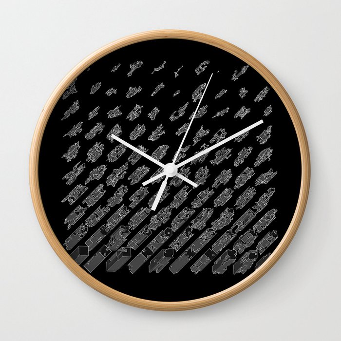 Subtractivity II Wall Clock