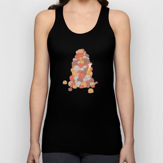 Kirk's Trouble With Tribbles (Star Trek) Unisex Tank Top