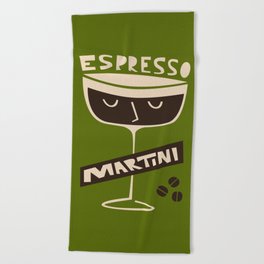 Espresso Martini Beach Towel