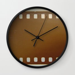 Film roll color Wall Clock | Equipment, Classic, Photo, Film Roll, Negative, Slide, Reel, Filmstrip, Archive, Strip 
