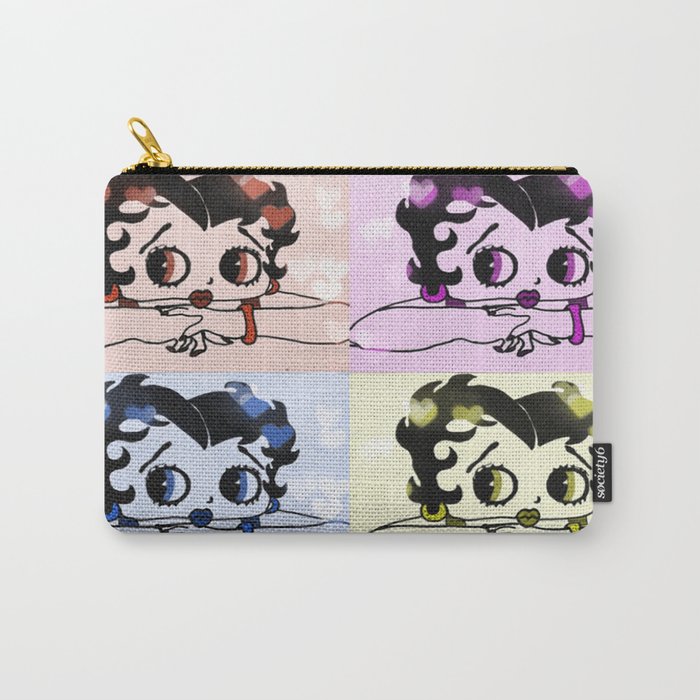 4 Times Betty Boop Carry-All Pouch