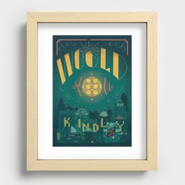 Would You Kindly (Bioshock) Recessed Framed Print