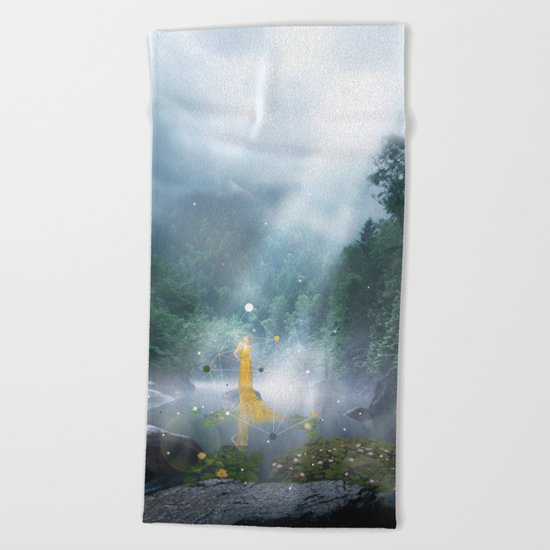 THE AWAKENING OF LILY Beach Towel