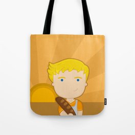 The boy with the bread Tote Bag