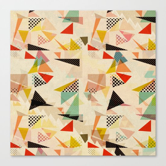 between shapes Canvas Print
