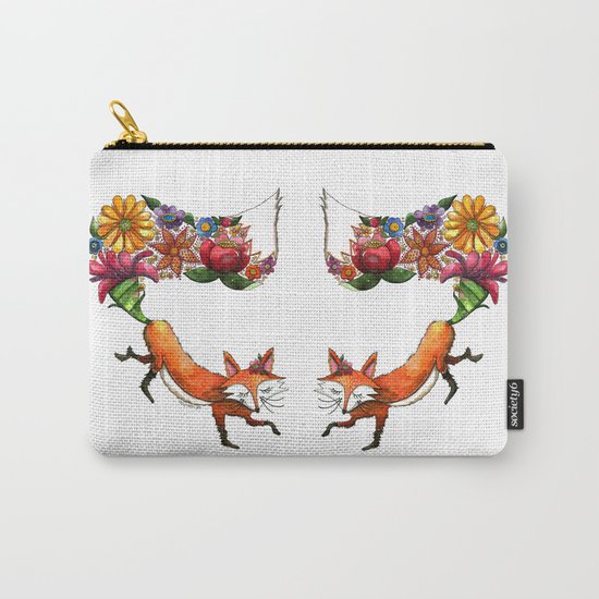 Hunt Flowers Not Foxes One Carry-All Pouch