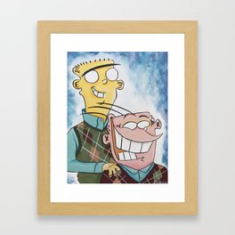 EdEddEddy x StepBrothers Framed Art Print