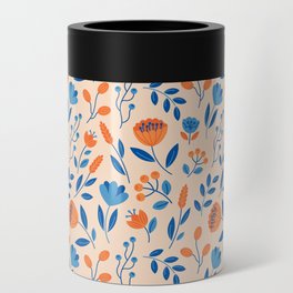 Floral pattern Can Cooler
