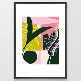 Tropical West Framed Art Print