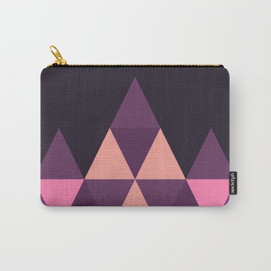 Geometric Pyramid Carry-All Pouch