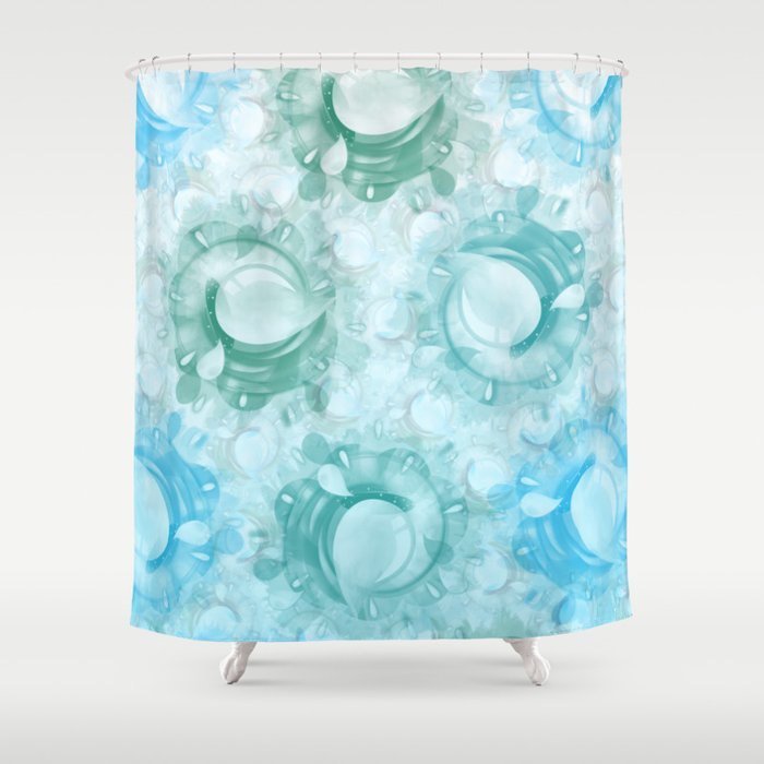 Count to 3 Shower Curtain