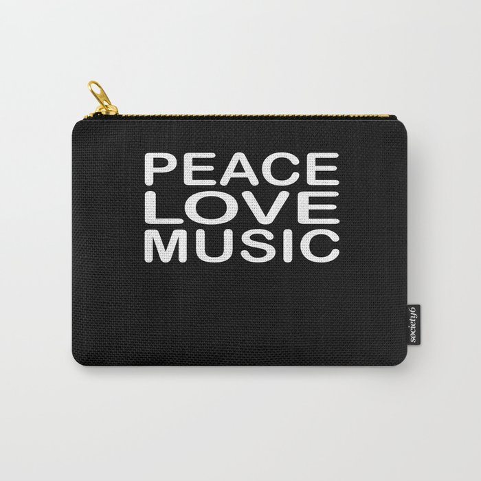 Peace Love Reggae Carry-All Pouch