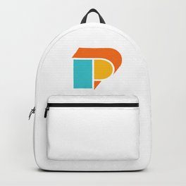 Letter P Backpack | Capital, Gift, Alfabeto, Regalo, Abecedario, Letter, Graphicdesign, Initials, Alphabet, P 