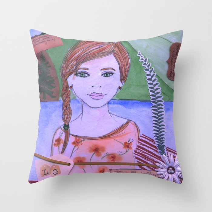 Lake George Throw Pillow