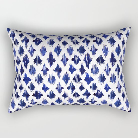 Shaking ultramarine Rectangular Pillow