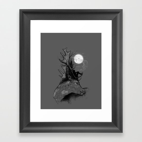 A Long December Framed Art Print