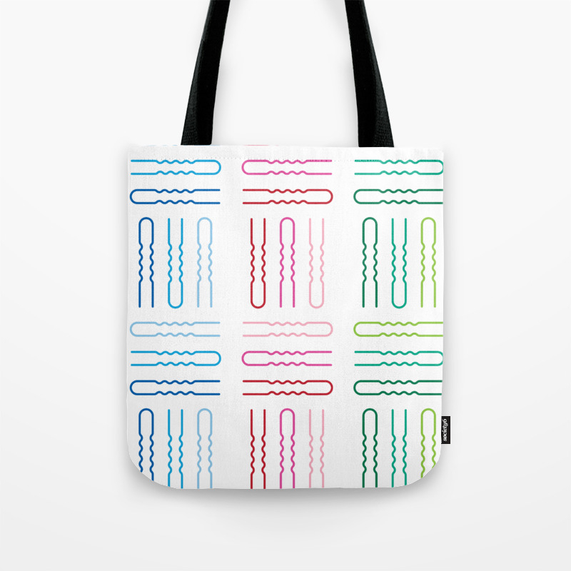 Hair Stylist Pattern Tote Bag By Socoart Society6
