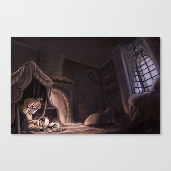 Where Somebody Waits For Me Canvas Print