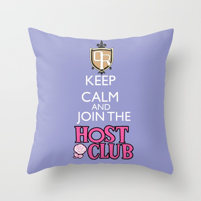 Ouran high school host club Throw Pillow