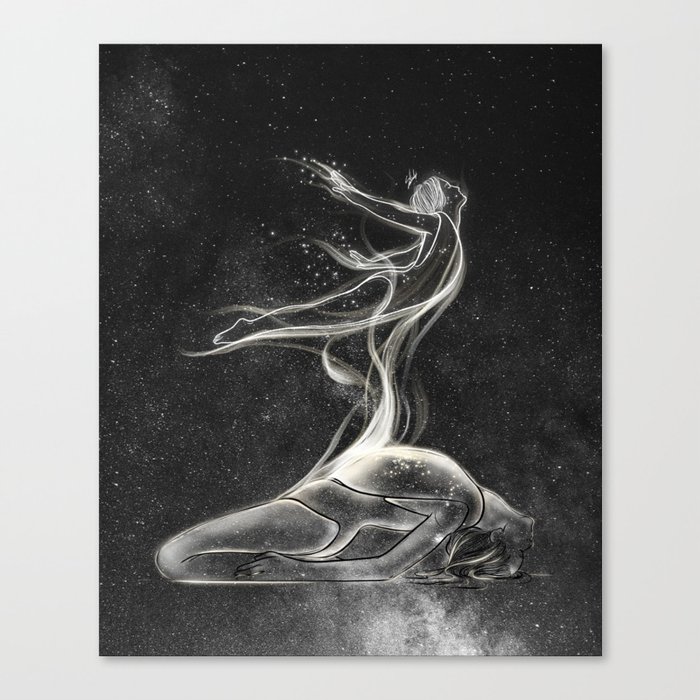 The free spirit. Canvas Print