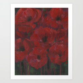 Poppies no. 1 Art Print