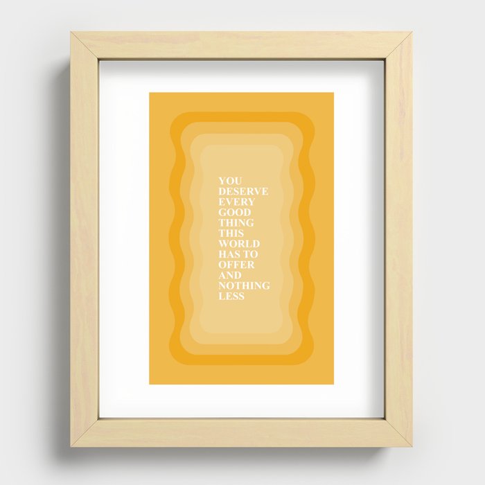 Recessed Framed Print