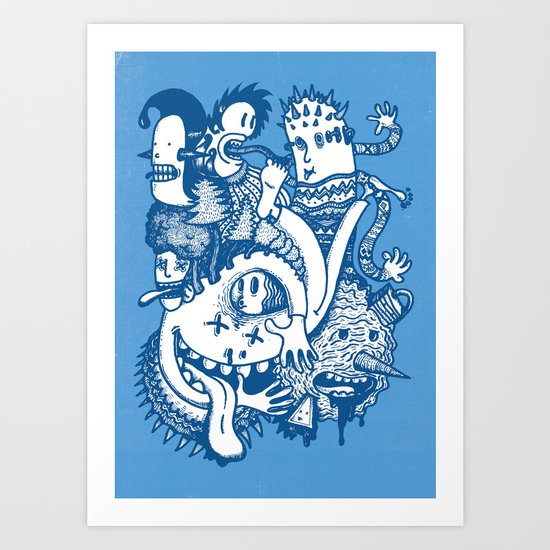 ILLOGICAL MADNESS Art Print