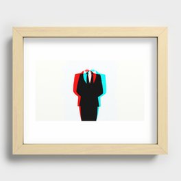 Anonymous.1 Recessed Framed Print