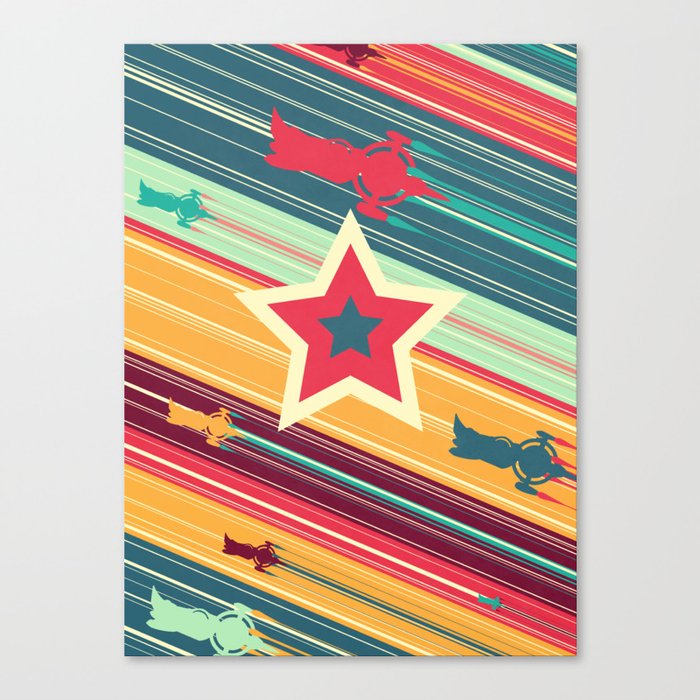 A Dandy guy... In Space! Canvas Print