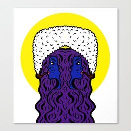 Gemini Goddesses Canvas Print