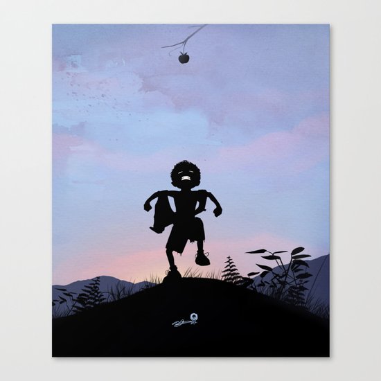 Hulk Kid Canvas Print