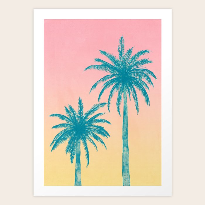 Palm Trees Art Print