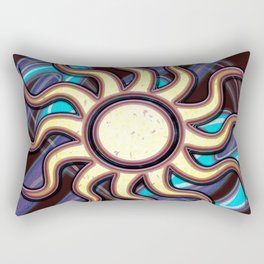 Star Waves Rectangular Pillow