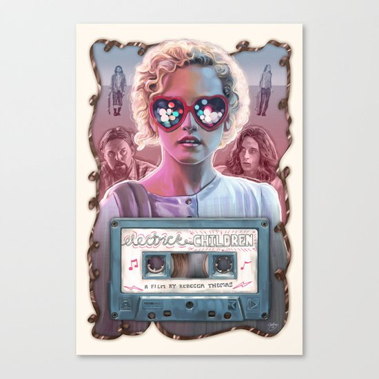 Electrick Children (full poster) Canvas Print