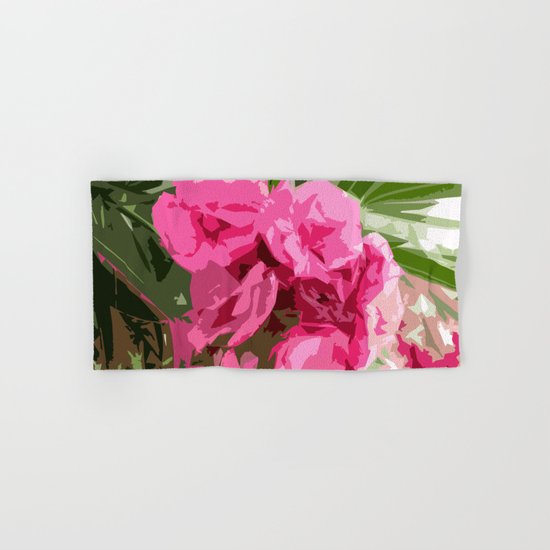 Summer oleander Hand & Bath Towel
