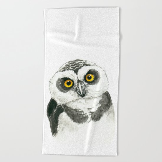 Owl Beach Towel