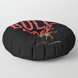 Bull Riding Bucking Bulls Rodeo Mechanical Cowboy Floor Pillow