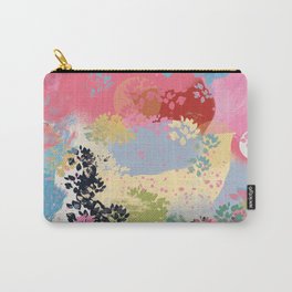 Summer Sunset Carry-All Pouch | Digital, Oil, Abstract, Watercolor, Ink, Pattern, Painting, Aerosol, Acrylic 