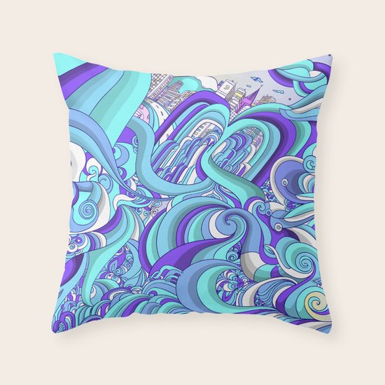 Goodnight Throw Pillow