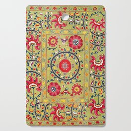 Lakai Suzani Uzbekistan Floral Embroidery Print Cutting Board