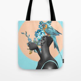 "Blossom Blue" Tote Bag