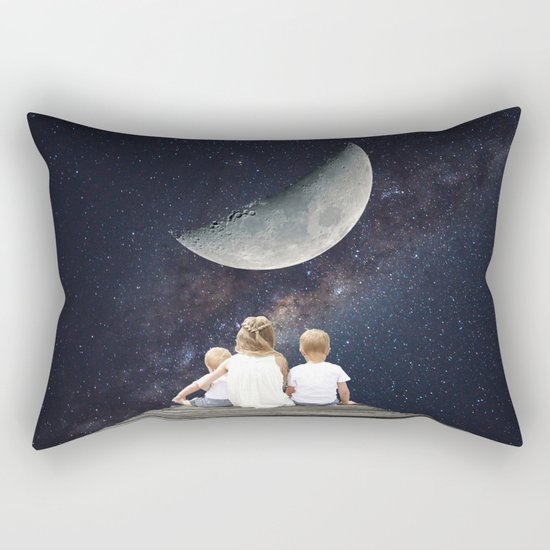 Night Wish Rectangular Pillow