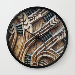 A Maori Carving Wall Clock