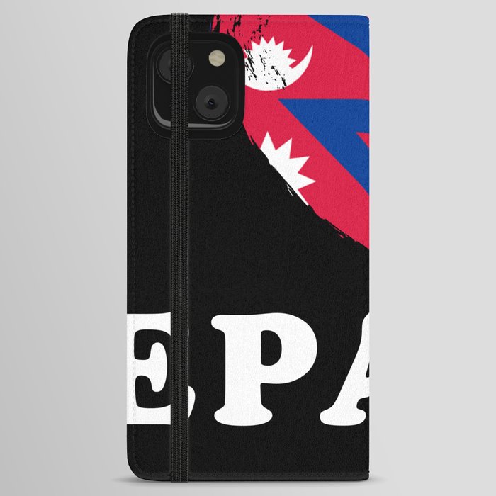 I Love Nepal iPhone Wallet Case