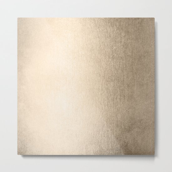 White Gold Sands Metal Print