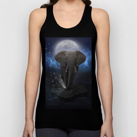 Power Is No Blessing In Itself (Protect the Elephants) Unisex Tank Top