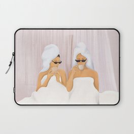 Morning with a friend Laptop Sleeve