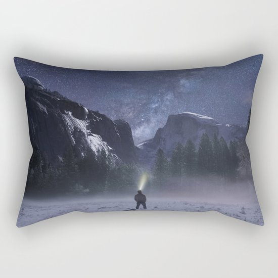 Star Gazer Midnight Rectangular Pillow