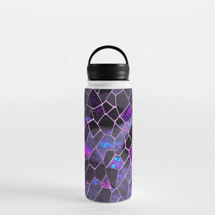 Marble Pieces Shuttered Galaxys 02 Water Bottle