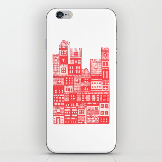 Tangerine Castle iPhone & iPod Skin